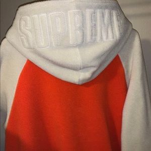 Supreme Polartec Hooded Raglab